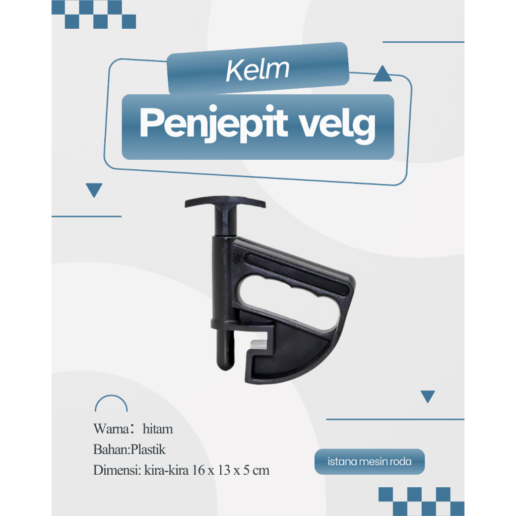 Klem Penjepit Untuk Reparasi Ganti Ban Mobil Alat Pembuka Ban Mobil / Truk / Motor Rim Wheel Changin