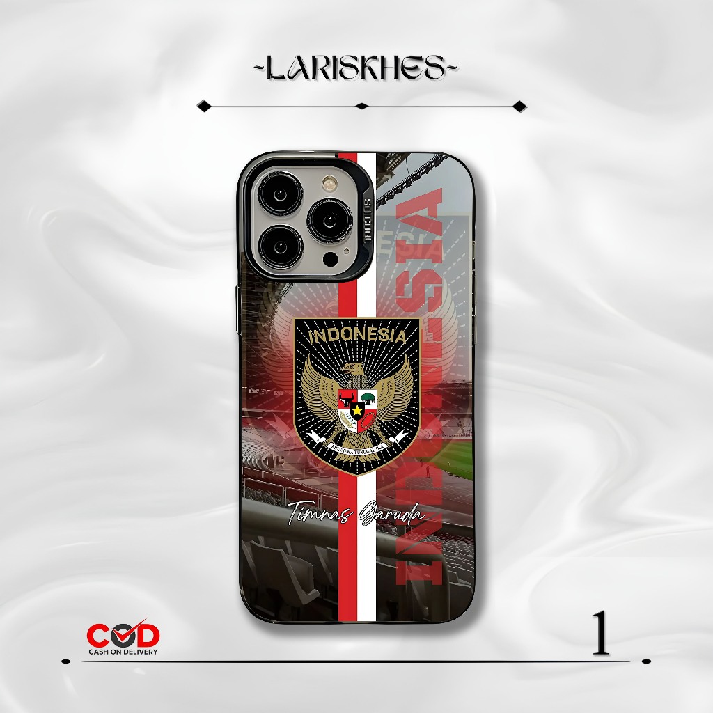 Case Soft Premium Garuda Indonesai Super Cool Bola Desain Unik For Vivo Y02 Y16 Y12 Y12I Y15 V50 V40