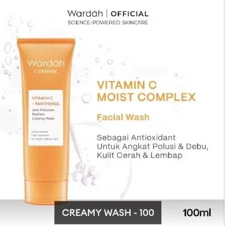 wardah cuci muka 100ml