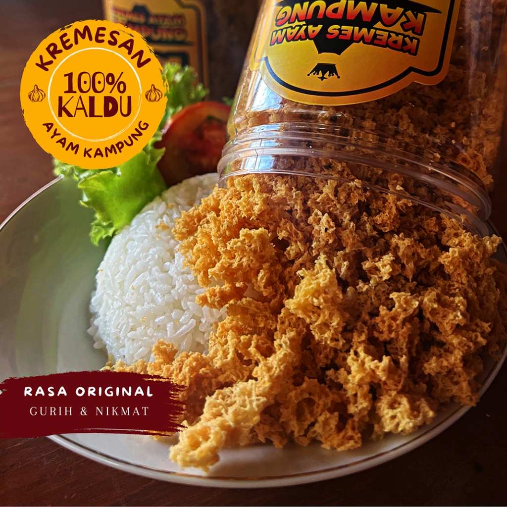 KREMESAN AYAM KAMPUN | KREMES AYAM GURIH ASIN | KREMES AYAM ORIGINAL | KREMES AYAM 150GR | KREMES EN