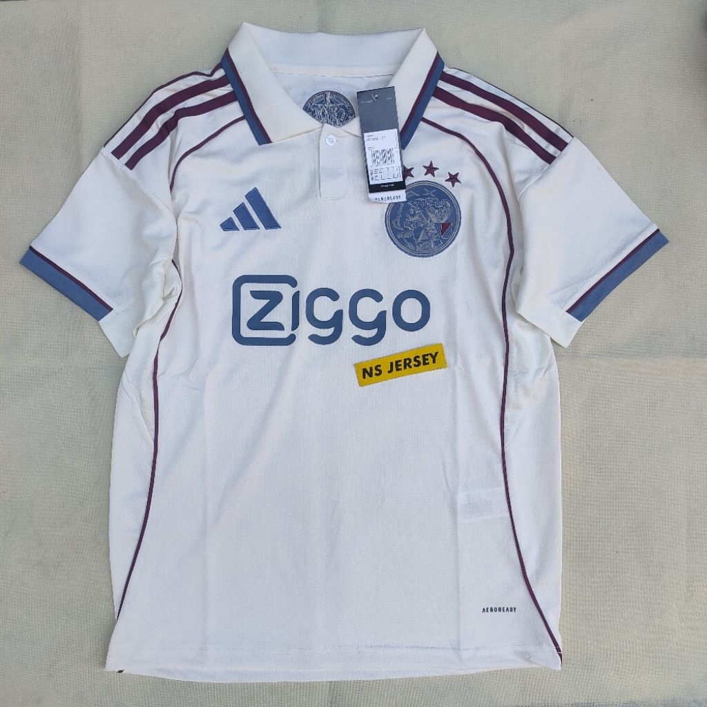JERSEY AJAX KETIGA 25/26 GRADE ORI