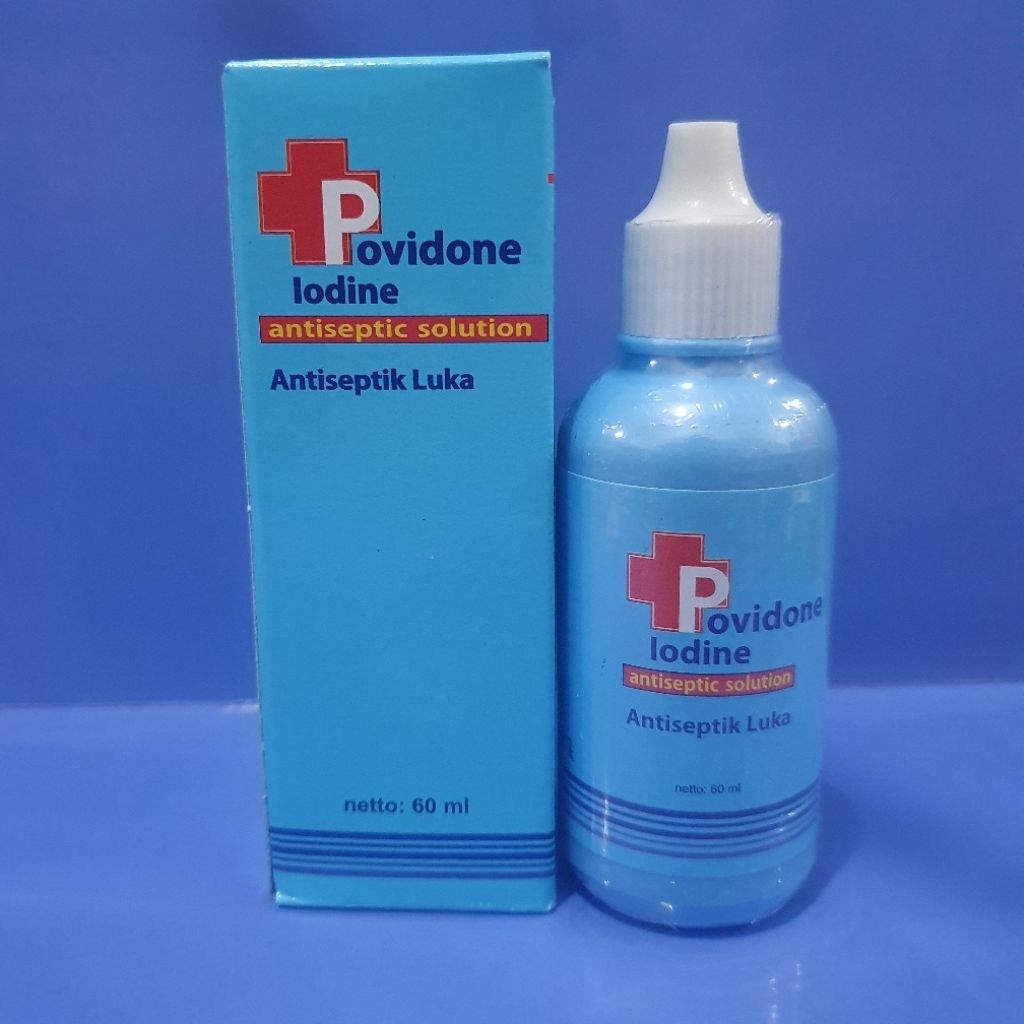 Povidone Iodine Biru 60ml