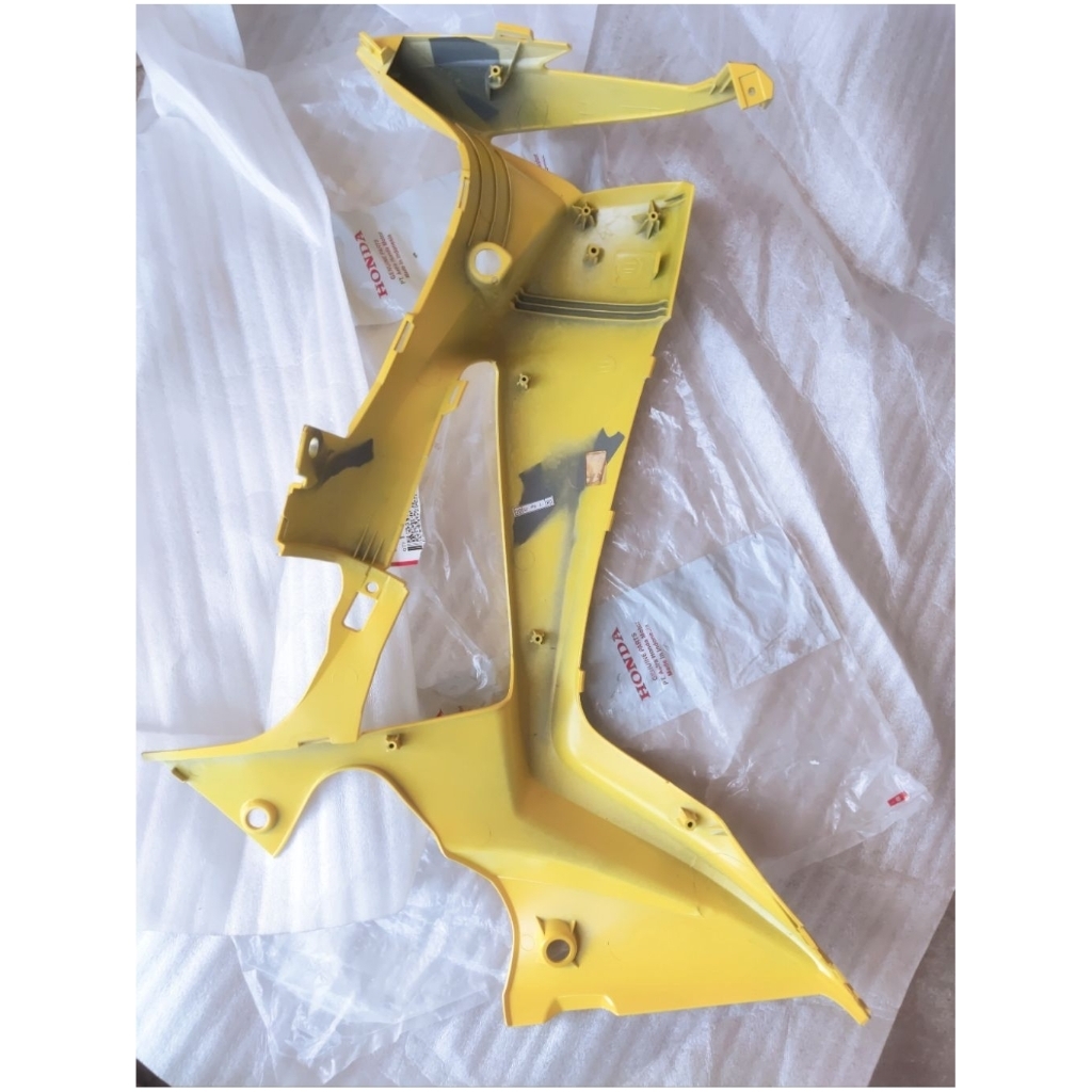 Tebeng sayap legshil Kuning kiri Ori Honda Supra X 125 batman