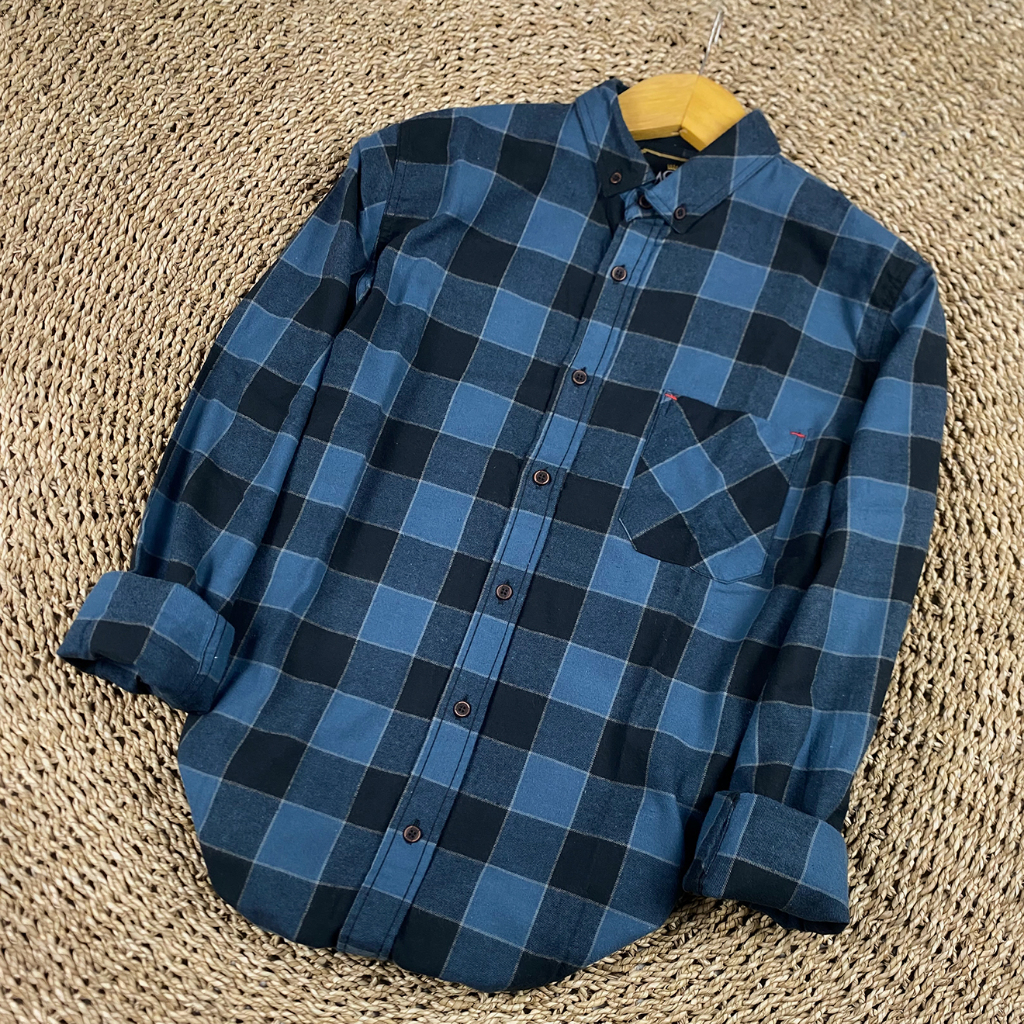 (BISA COD)` KEMEJA FLANEL PREMIUM LENGAN PANJANG Kemeja flanel pria dan wanita lengan panjang motif