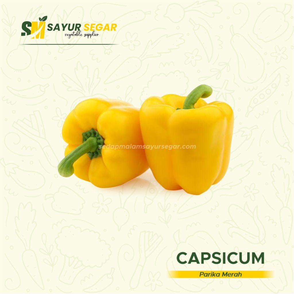 Paprika Kuning Segar / Paprika Kuning Fresh / Paprika Kuning / Paprika Segar / Paprika Segar 1kg  an