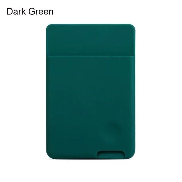 (PAKET STICKY LENGKAP + GRATIS JASA PASANG KE CASE)Card holder sticky holder tempat kartu handphone 