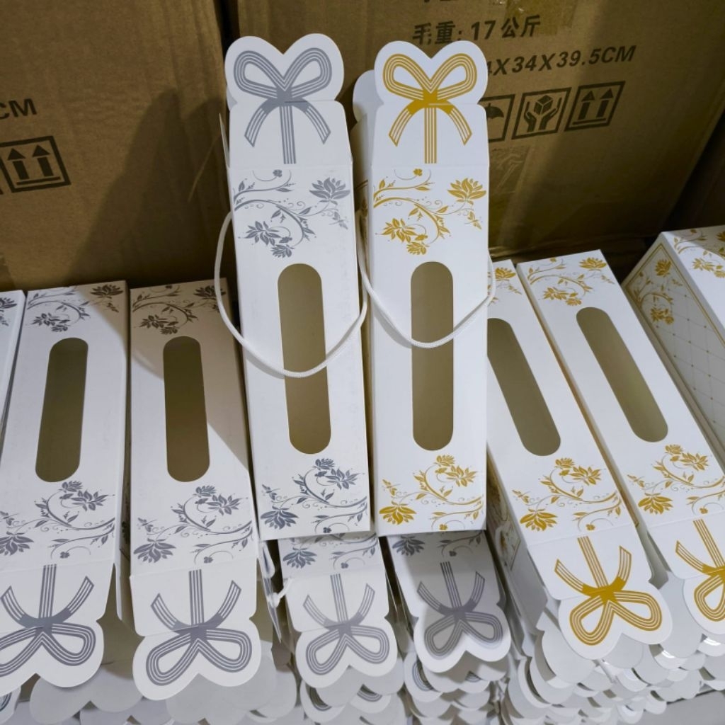 Box Souvenir Motif Cantik Untuk Botol