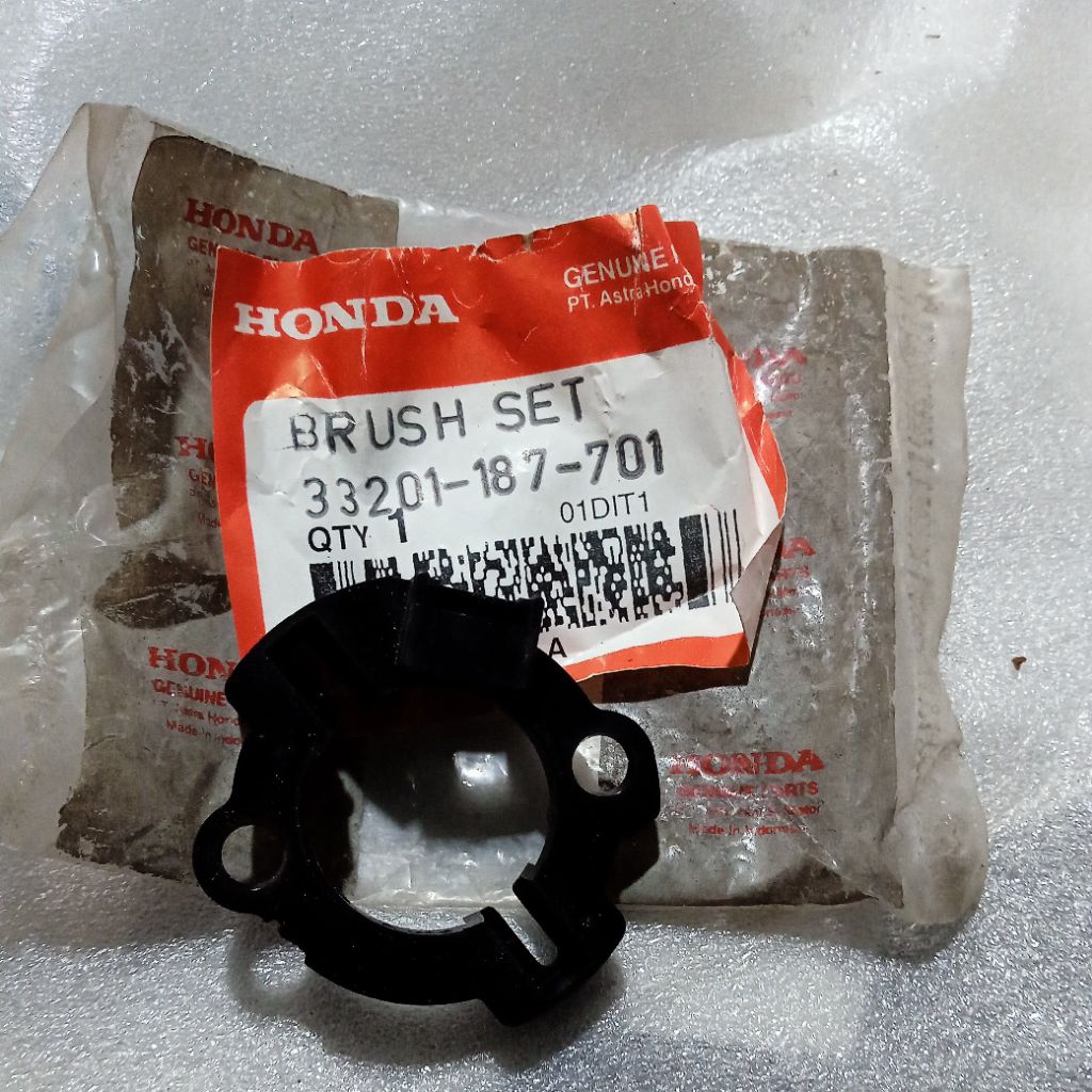33201-187-701 brush set original AHM Astra Honda motor HGP genuine part NOS kerangka rumah dudukan a