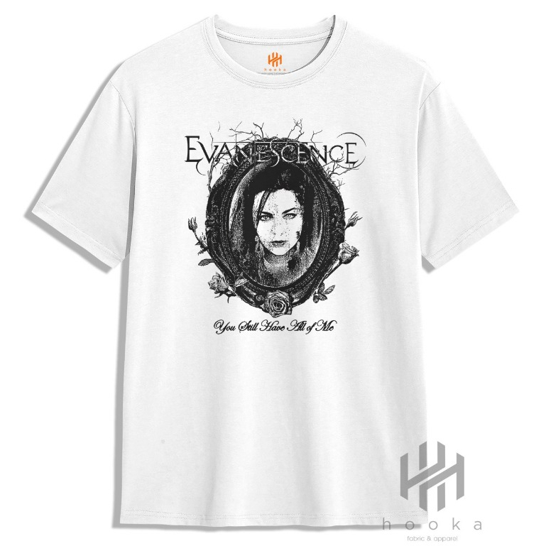 Kaos Evanescence HOOKA Distro Premium Kaos Band Evanescence 24s