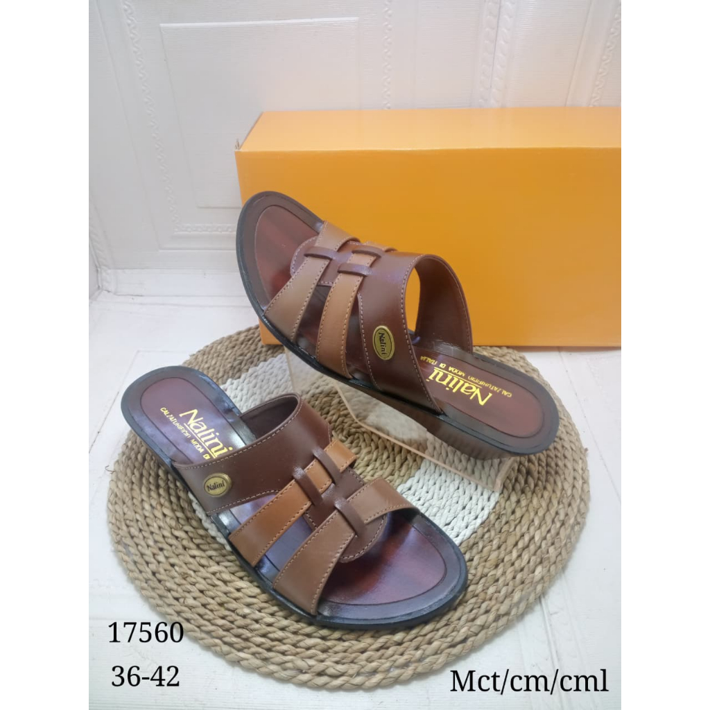 SANDAL WANITA KULIT ASLI NALINI 17560