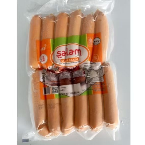 Salam sosis bakar mini isi 12
