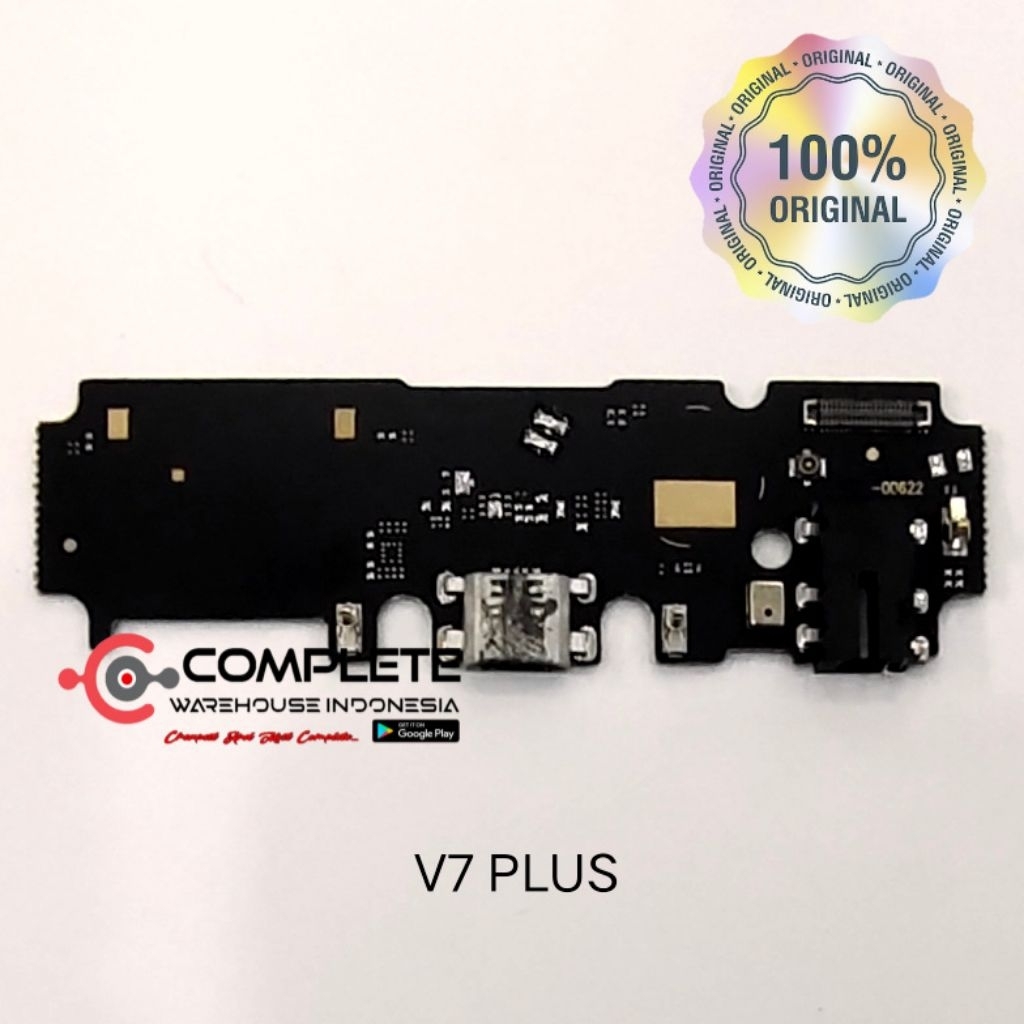 BOARD CAS VIVO V7 / V7 PLUS / KONEKTOR CAS VIVO V7 PLUS / PCB BOARD CHARGER VIVO V7 ORIGINAL