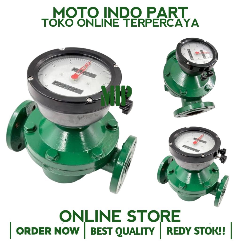 Flow meter Solar Flowmeter minyak 2inch Oval Gear Flow meter 2 inch