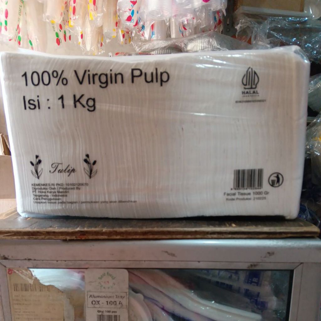 Tisu tissue Tulip 1000gram 1kilo full