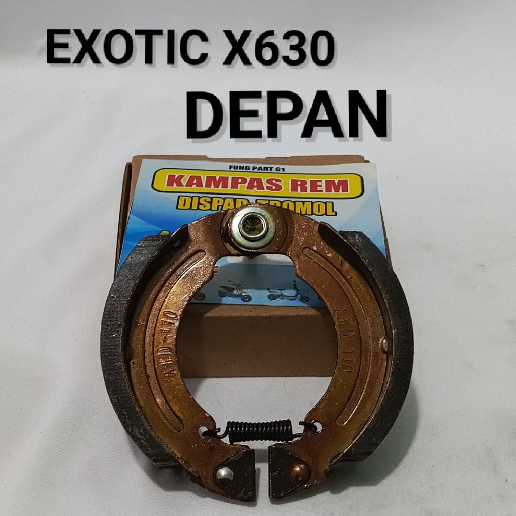 KAMPAS REM DEPAN EXOTIC X630/KAMPAS REM SEPEDA LISTRIK EXOTIC X630