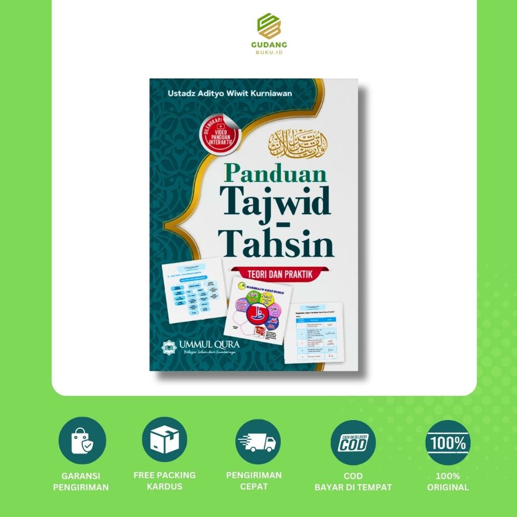 Buku Panduan Tajwid Tahsin Teori dan Praktik - Ummul Qura