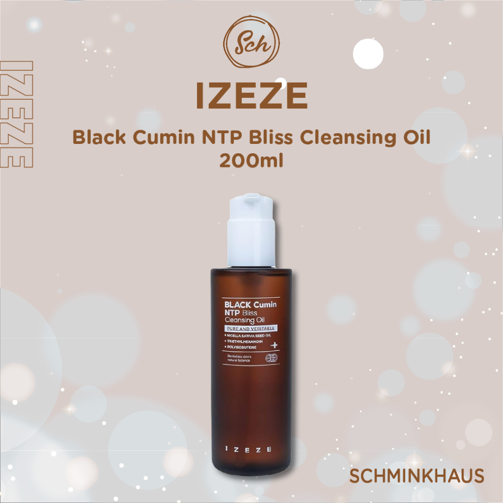 IZEZE Black Cumin NTP Bliss Cleansing Oil 200ml