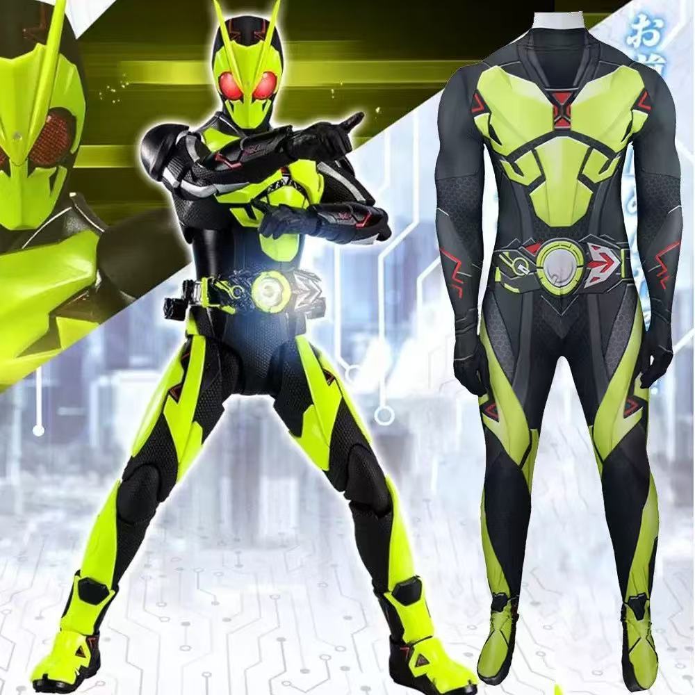 Kamen Rider Zero-One Jumpsuit Cosplay Costume Long Sleeve 3D Print Bodysuits Halloween Masquerade Pa