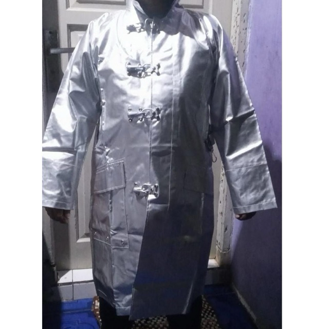 baju tahan panas aluminized 1000C / Baju Aluminium tahan panas
