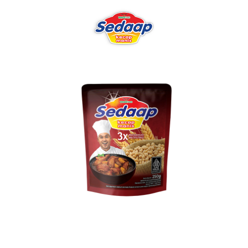 Sedaap Kecap Manis Pouch 250g - Gambar 2