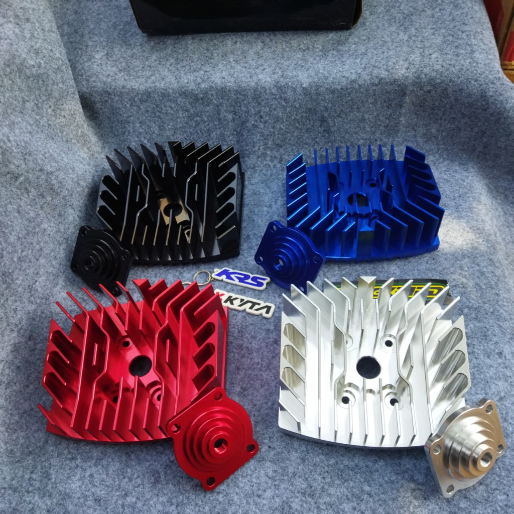 HEAD RX KING CNC/CYLINDER DEKSEL HEAD RX KING CNC SERl 7/T7 CUSTOME NAMA GRAFIR LASER RXTECH