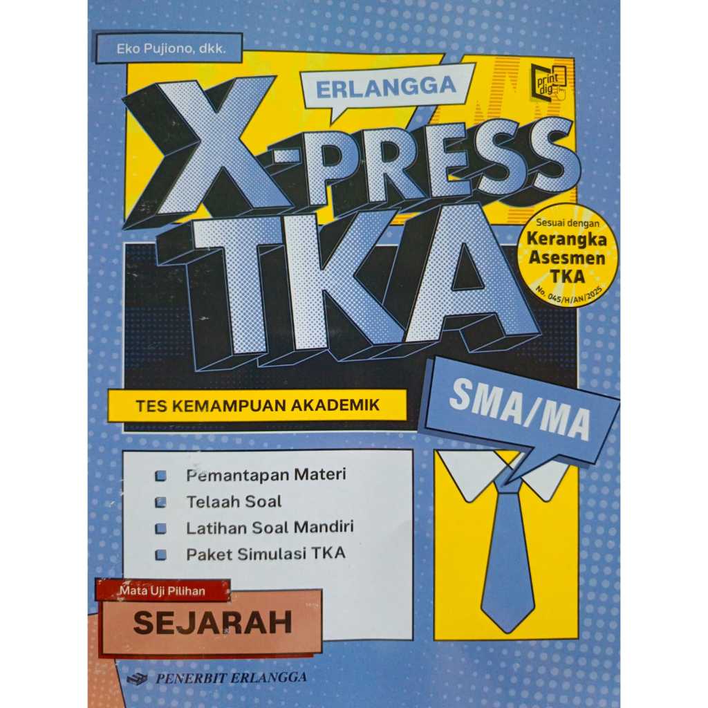 Ori Erlangga X-PRESS TKA Sejarah Penerbit Erlangga