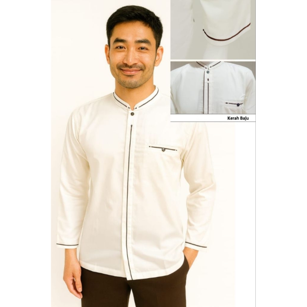 Baju Koko AL - AMIN Lengan Panjang