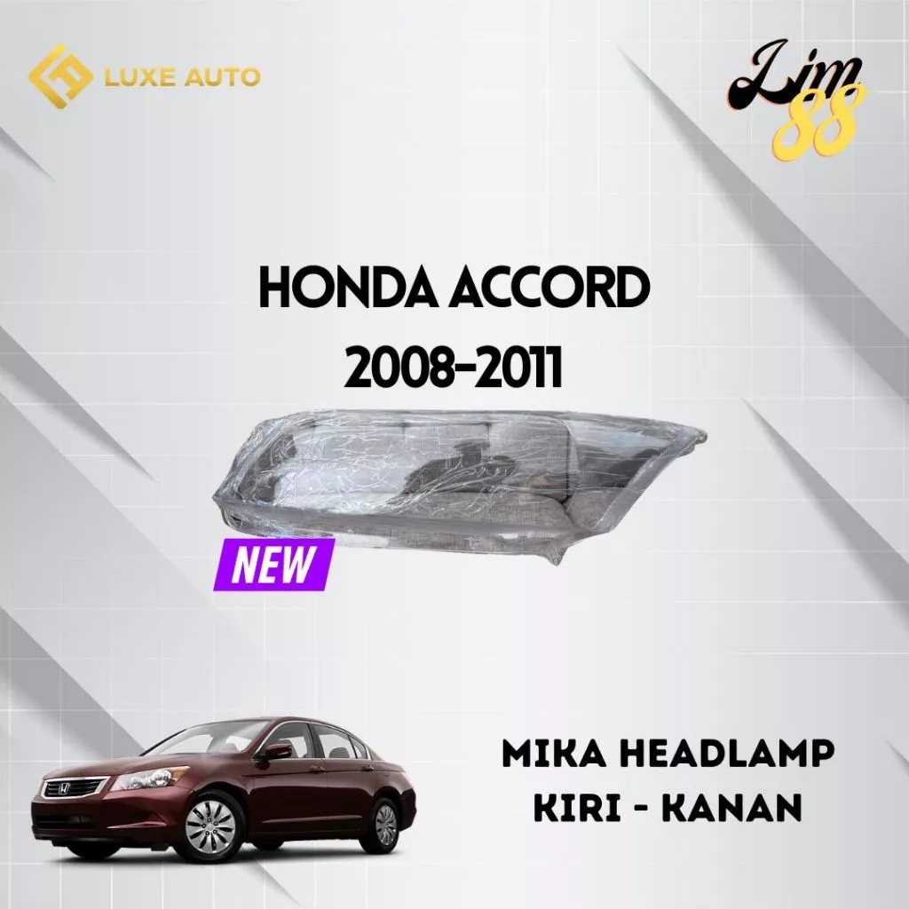 Mika Lampu Baru Headlamp Accord 2008 - 2011