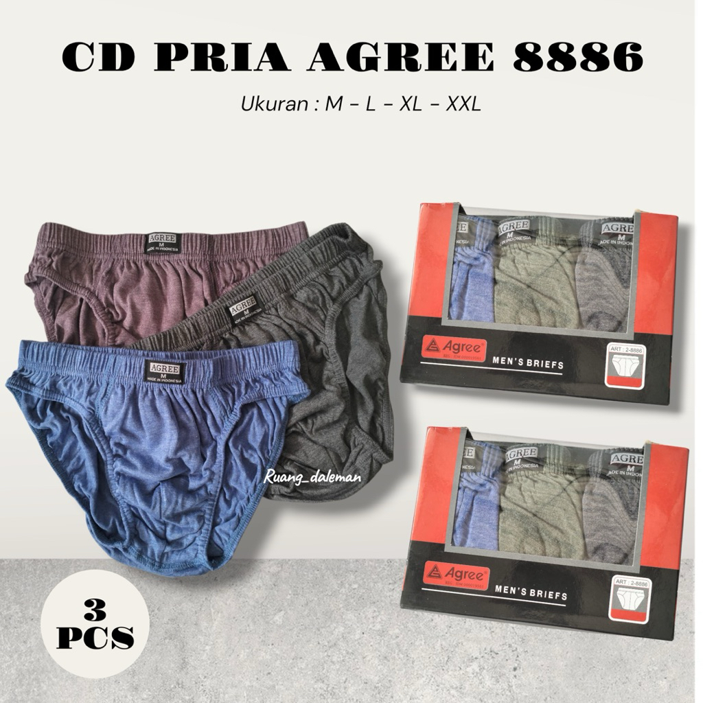 CELANA DALAM PRIA AGREE 8886 , CELANA DALAM PRIA AGREE , CELANA DALAM DEWASA