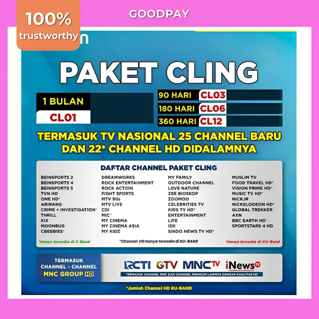 Paket CLING K-Vision