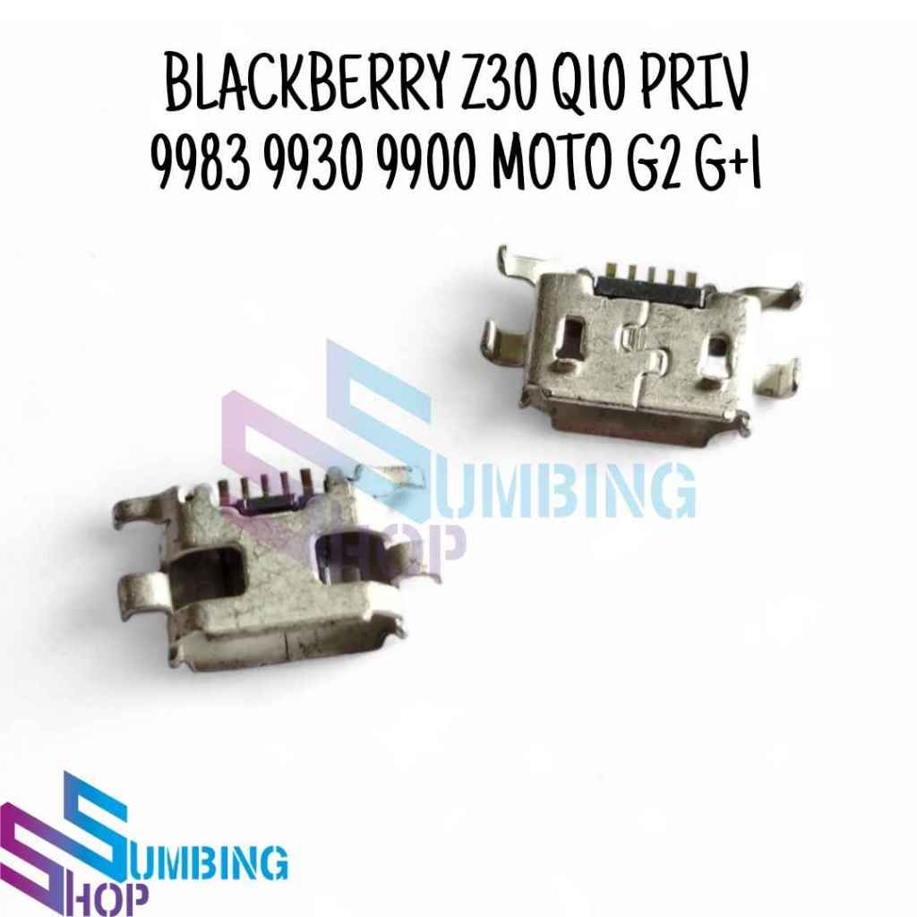 Konektor Charger Blackberry Z30 Q10 Priv 9983 9930 Moto G2 G+1 Usb Plug In Con Tc