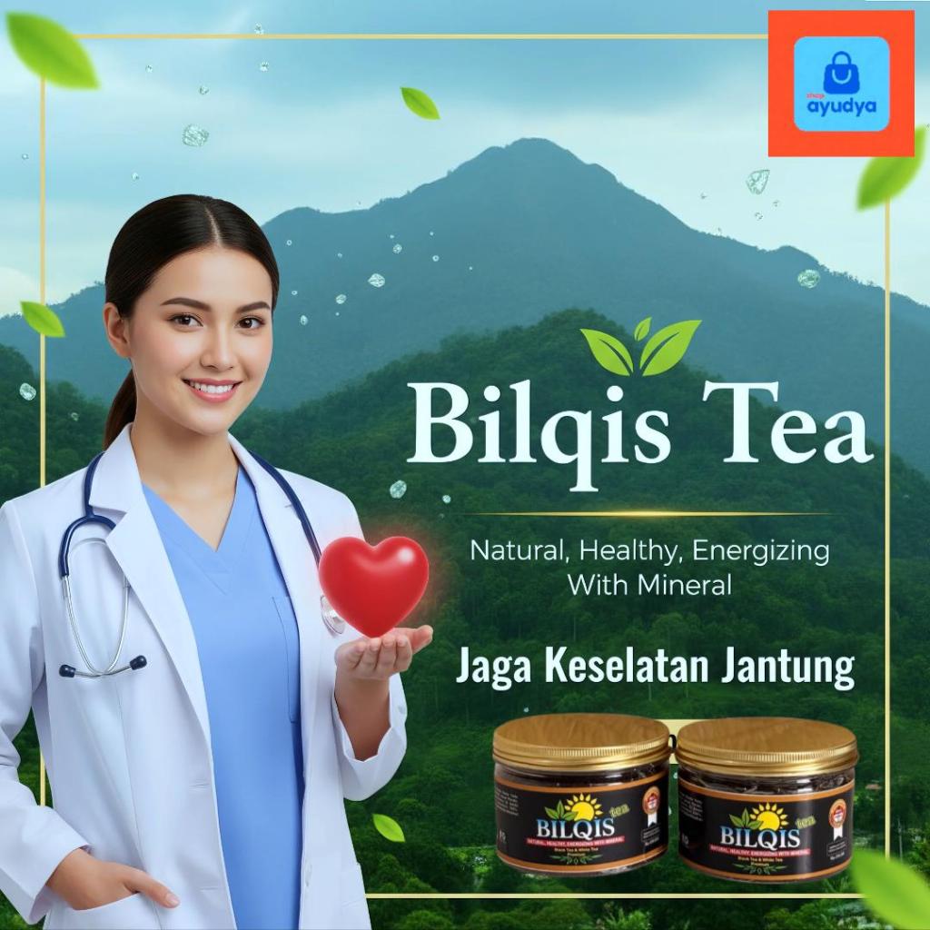 (COD)Teh Hitam & Putih BILQIS TEA 125gr – Teh Premium Aromatik,Menyehatkan Dan Kurangi Lemak