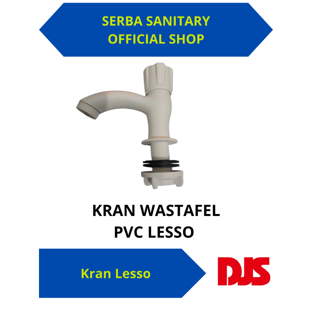 Lesso Kran Wastafel PVC Keran Wastafel Lesso W 33102