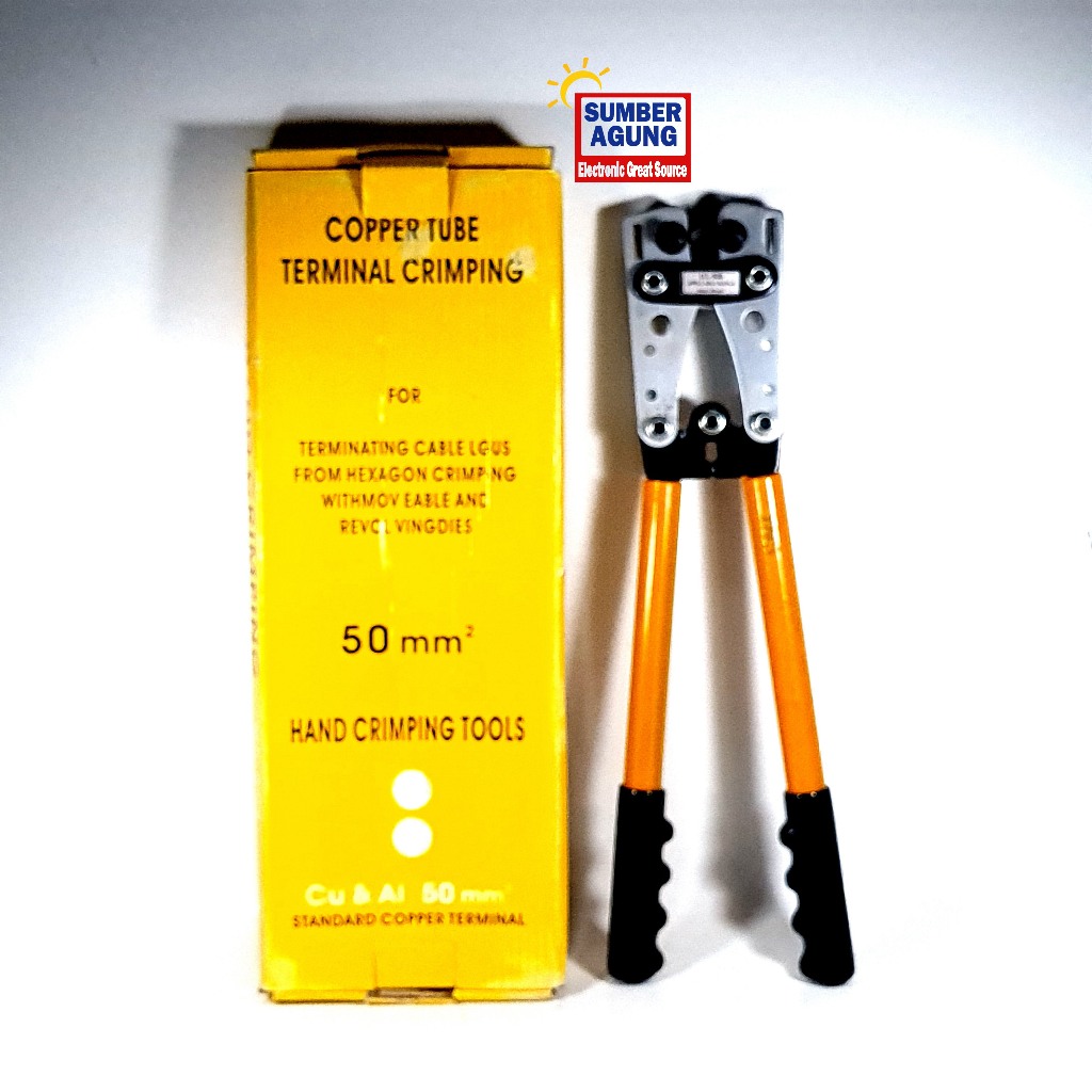 Inscom Tang Skun Manual JY0650 50mm Tang Press Skun Manual Crimping Skun COPPER Tube Terminal Crimpi