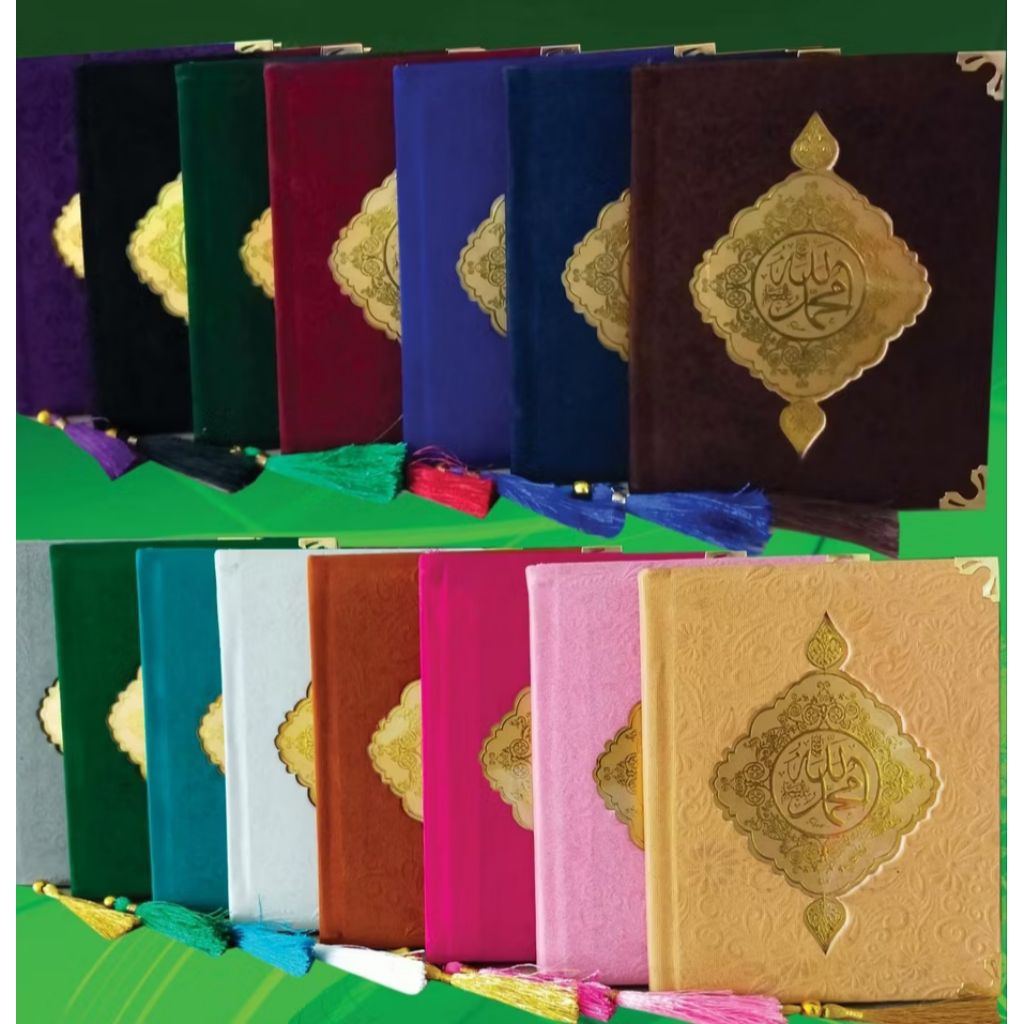 cover buku yasin bludru