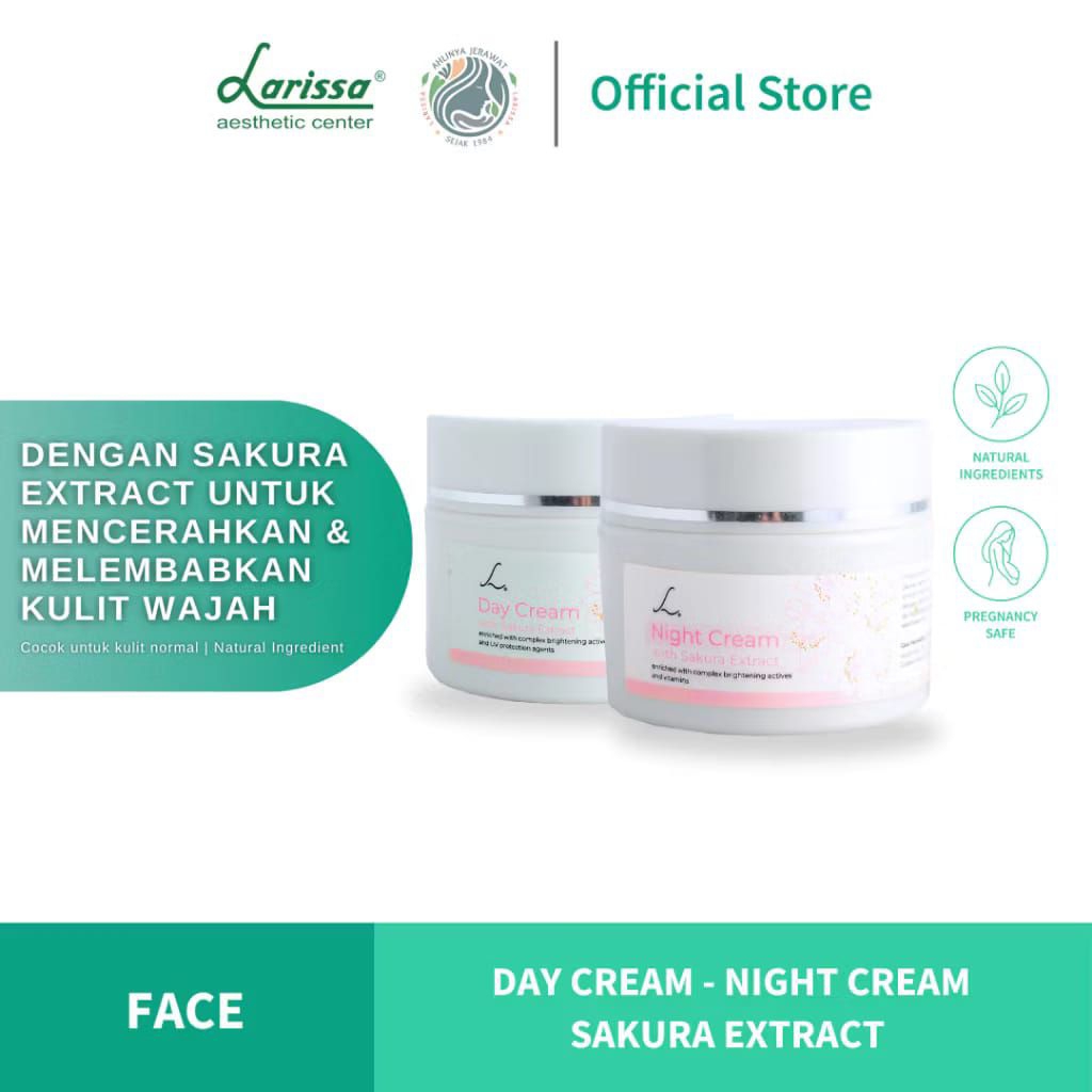 Krim Pagi Malam Sakura Series Larissa