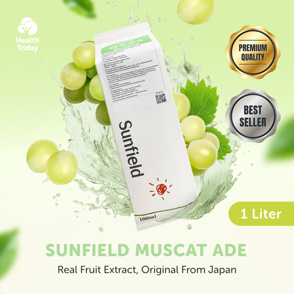 Sunfield Muscat Concentrate Syrup(Sirup Konsentrat Buah) 1L