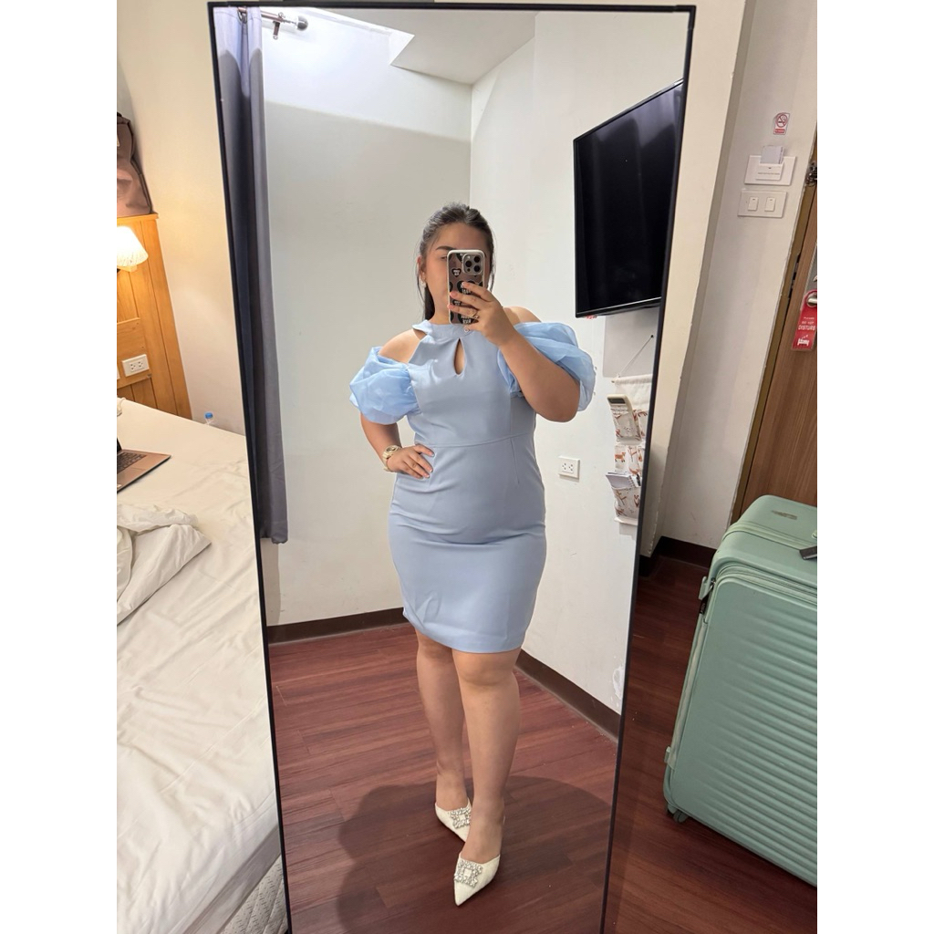 Maleni dress Premium - Big Size - Dress Pesta Big Size
