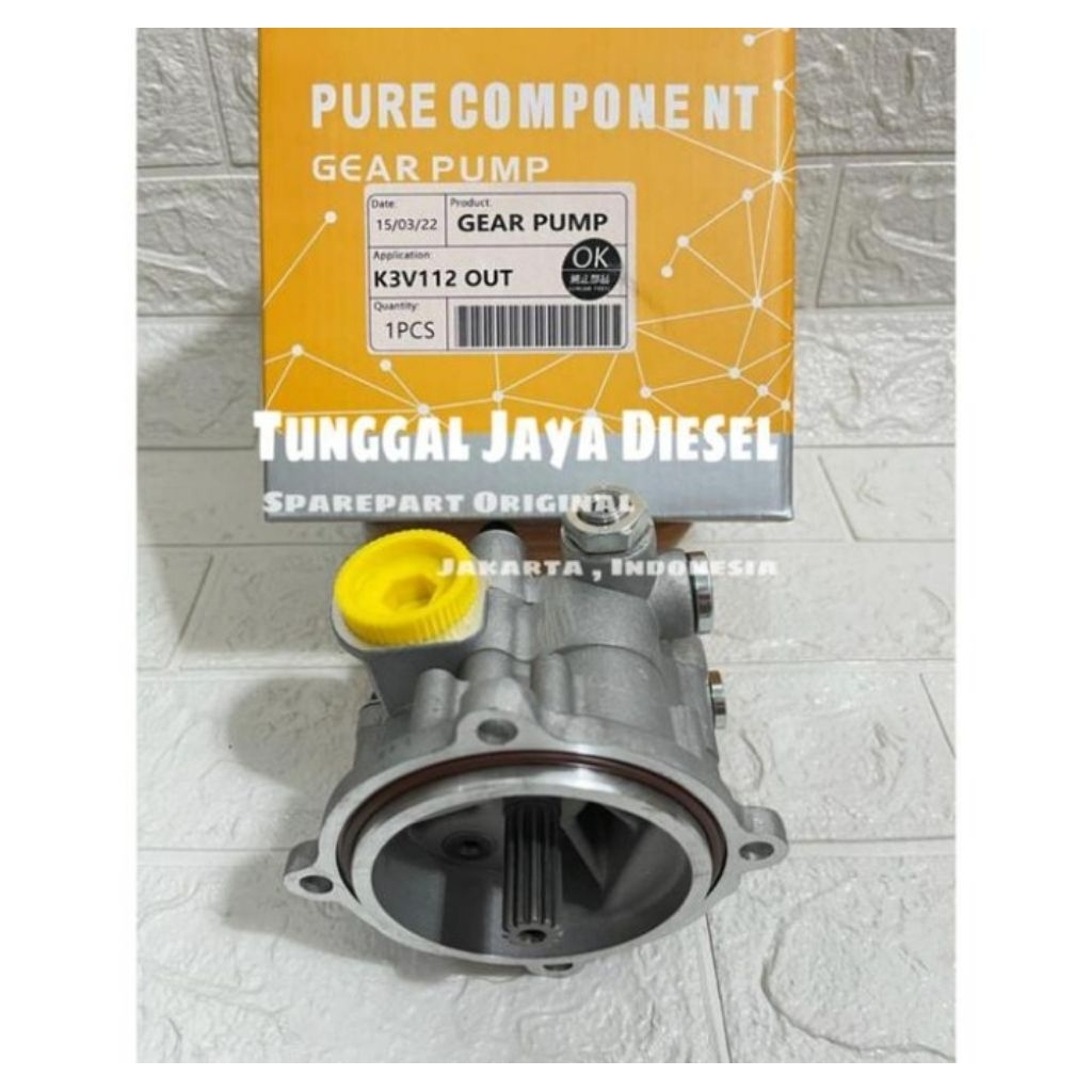 Change Gas Gear Pump Volvo EC210B EC210 B CasPump K3V112 IMPORT