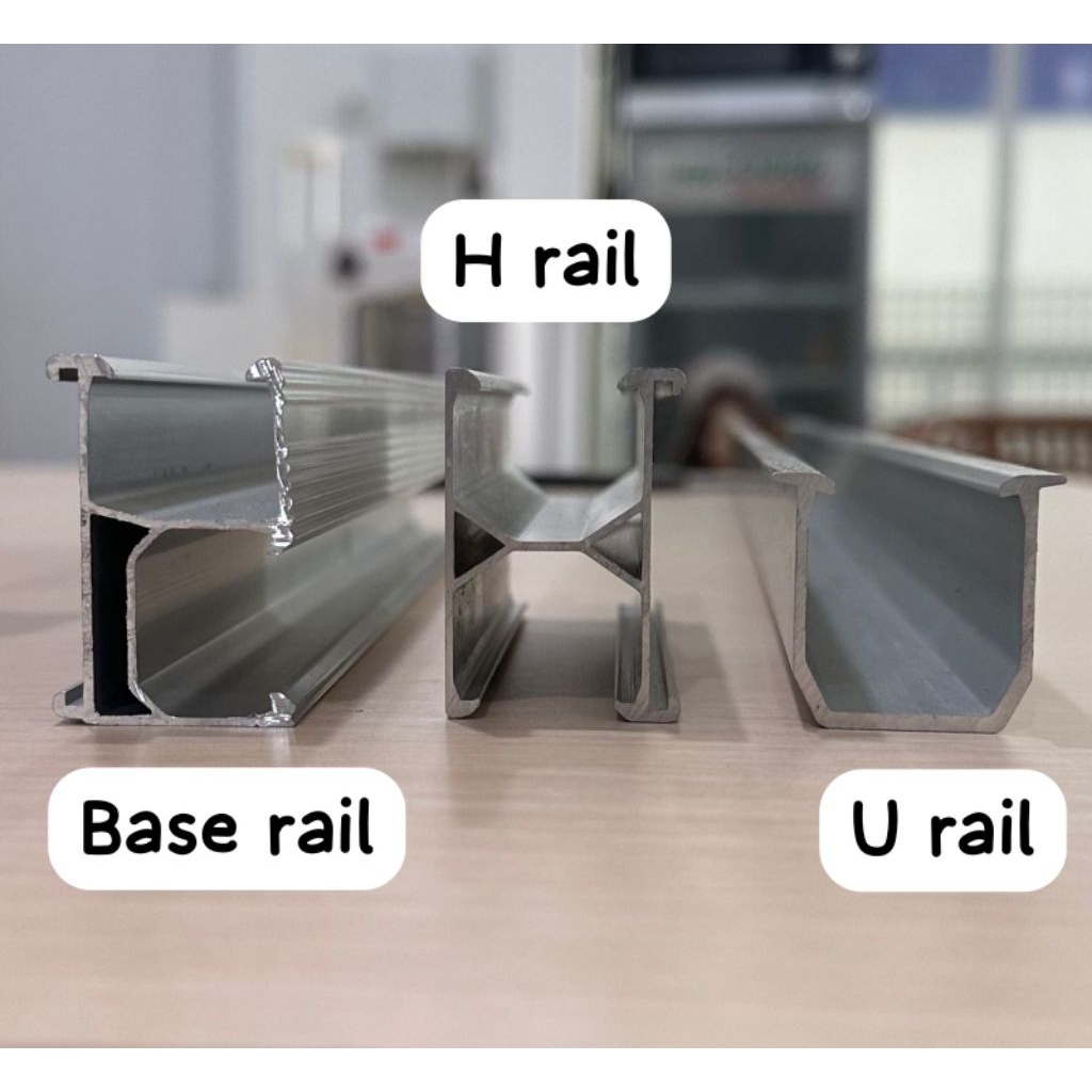 PV Rail Mounting Panel Surya PLTS