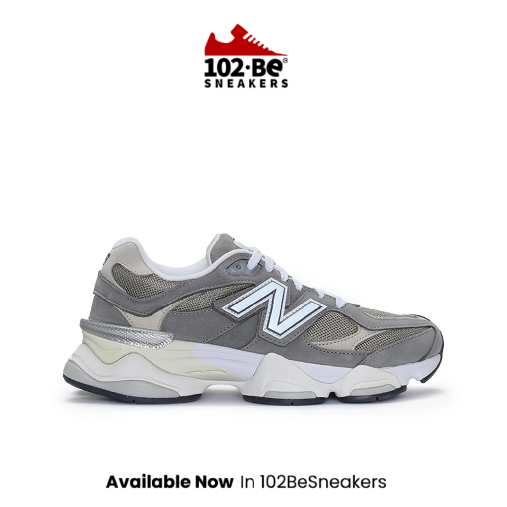 Sepatu NB 9060 unisex sneakers shoes - grey NEWU9060FJD Original
