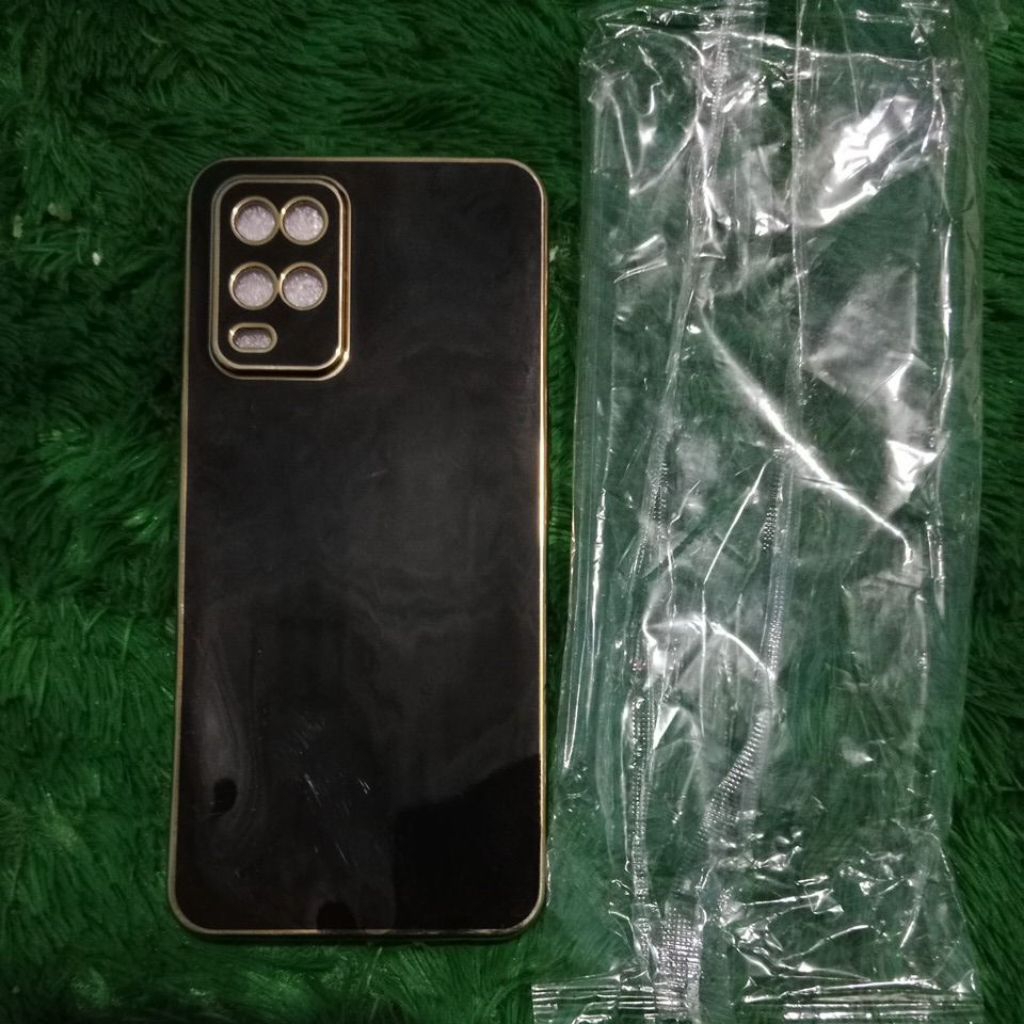 Softcase Oppo A54 4G Case Luxury Plating Premium Casing