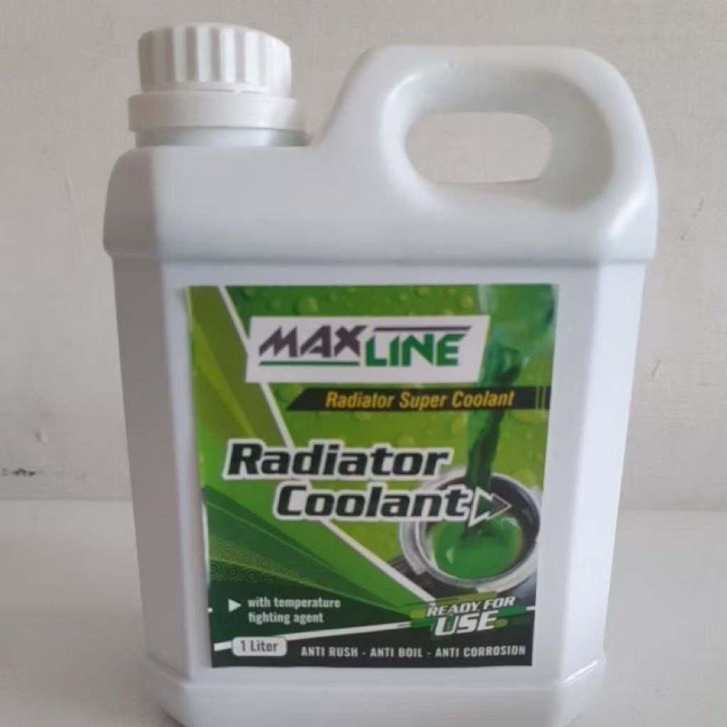 AIR RADIATOR/RADIATOR COOLANT 1L HIJAU (UNTUK MOBIL & SEPEDA MOTOR)