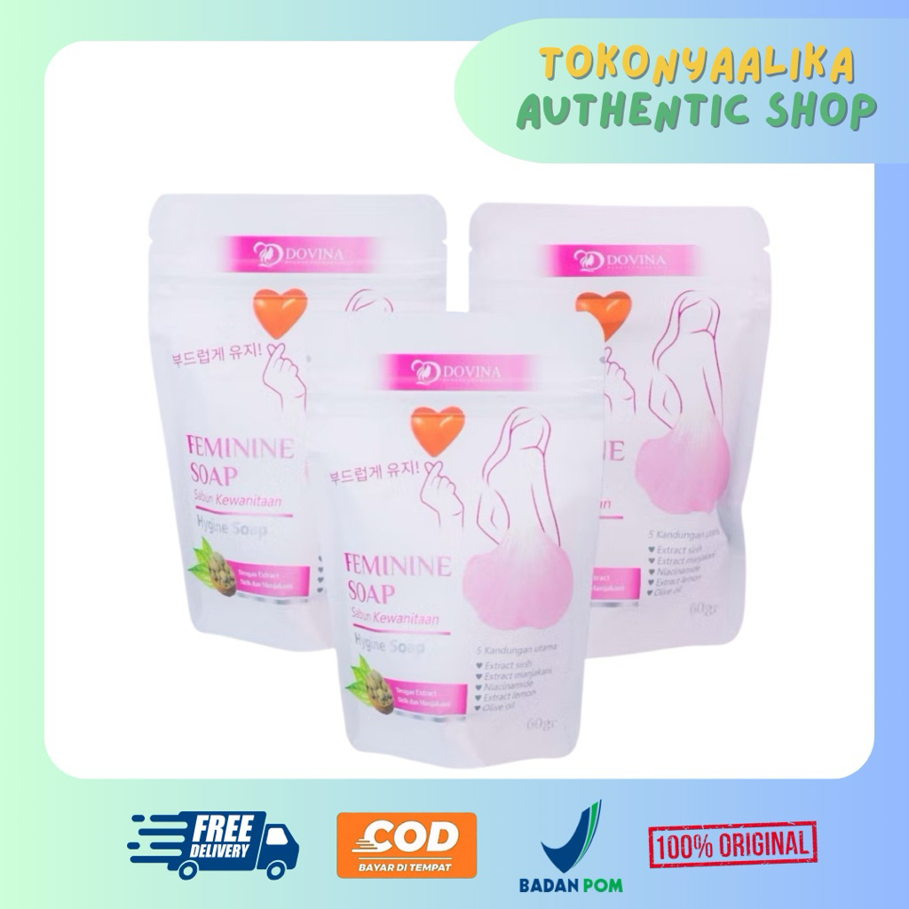 Dovina Feminine Hygine Soap / Sabun Miss V by Dovina