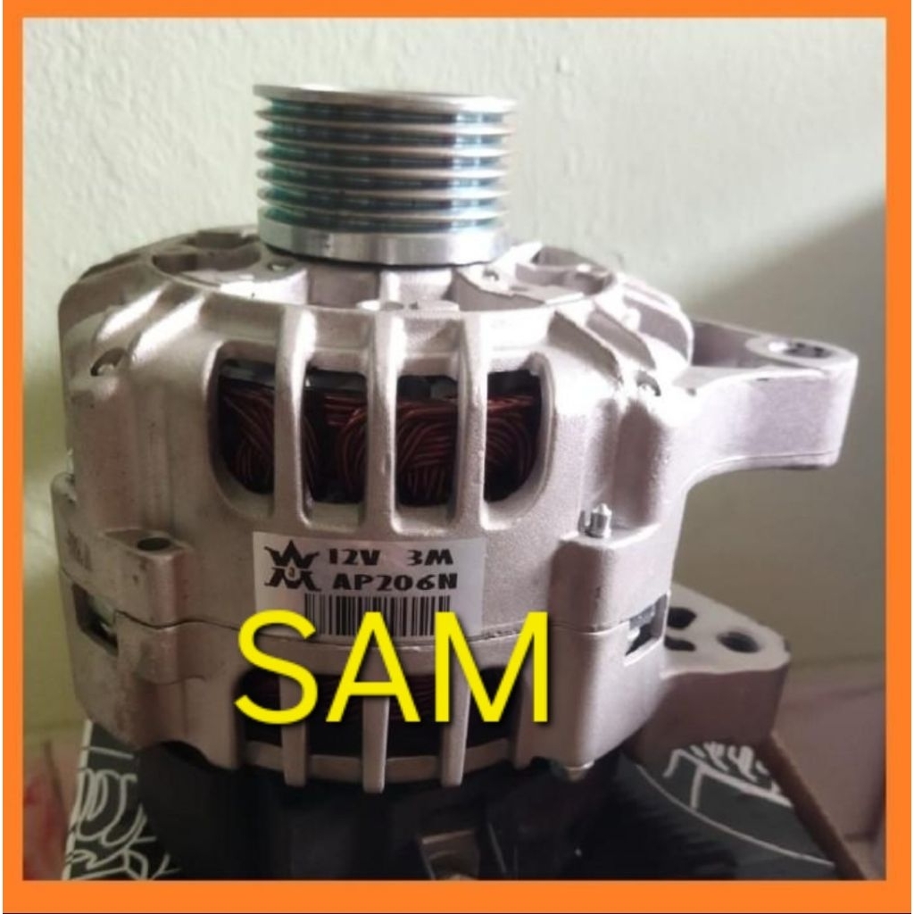 ALTERNATOR ASSY DINAMO AMPERE CAS PEUGEOT 206 306 307 406 607 806