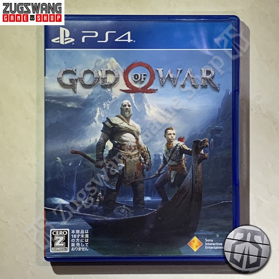 kaset game bd ps4 ps 4 playstation god of war gow bekas 2nd second used seken preowned