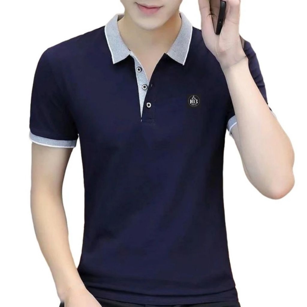 Baju pria berkerah-Baju pria kancing & kerah-Baju pria fashion & formal