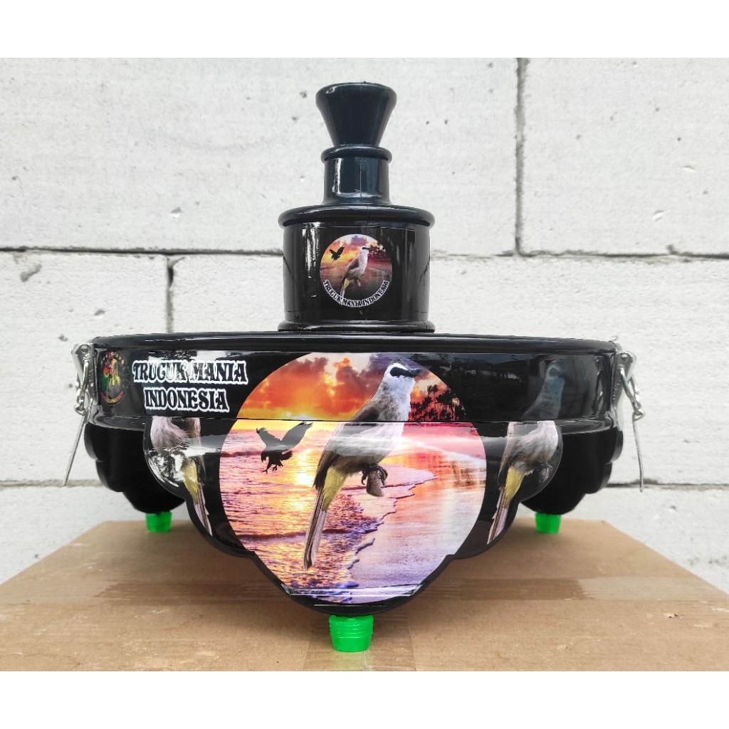 TEBOK PVC LOVEBIRD BERMOTIF TRUCUKAN