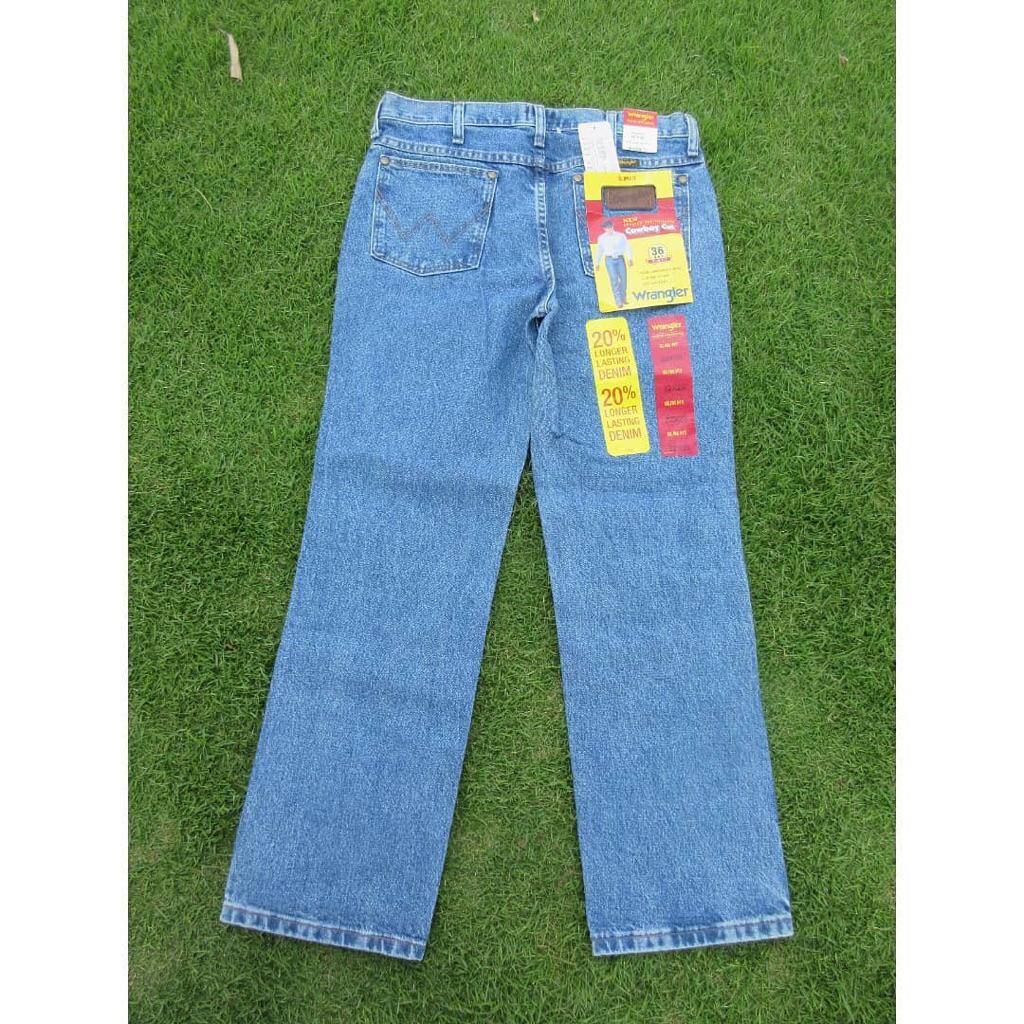 Wrangler 20” parallel Flemings Supatuf  Bootcut Size 31  Nos New Old Stock   Wrangler Cowboy Cut Ori