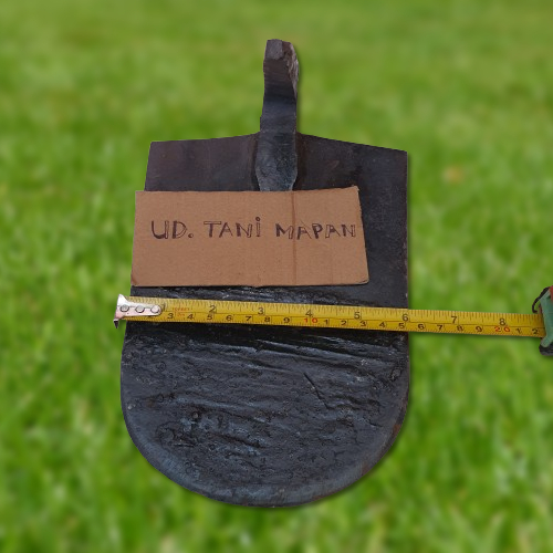 cangkul/pacul kecil baja lonjong